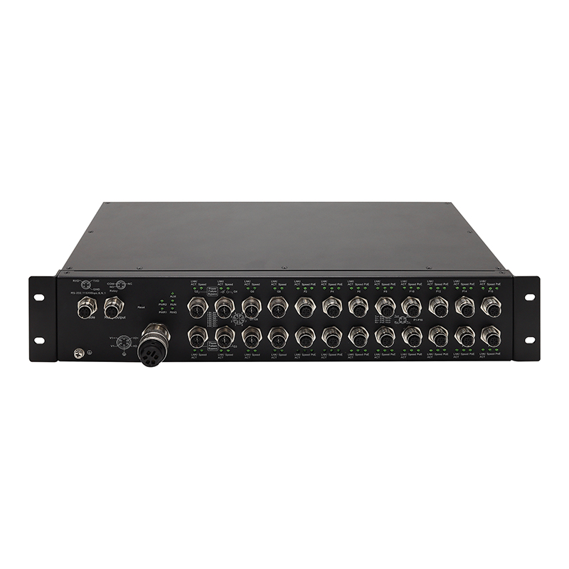 M12工業(yè)級(jí)2U機(jī)架式以太網(wǎng)交換機(jī)