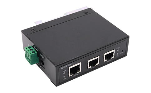 UT-6802A 導(dǎo)軌式2口RS232/485/422 串口服務(wù)器